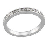 14K White 1-6 CTW Diamond Band