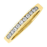 14K Yellow 1-5 CTW Diamond Anniversary Band