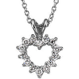 Diamond Heart Necklace