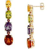 Multi-Gemstone Earrings