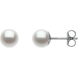 Freshwater Cultured Pearl Earrings