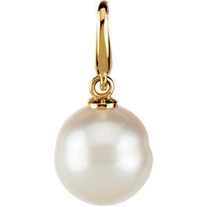 Freshwater Cultured Circle Pearl Charm