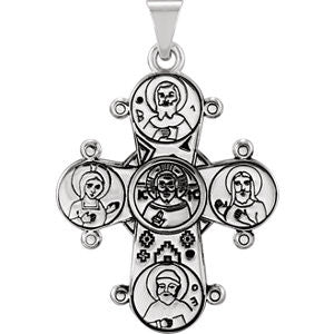 Sterling Silver Dagmar Cross Pendant without Packaging