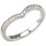 Twist-Style Engagement Ring or Band