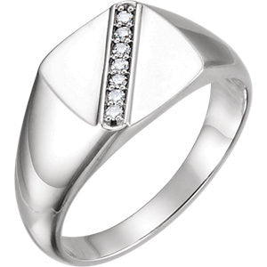 Men's Accented Ring