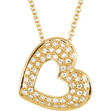 Diamond Heart Necklace