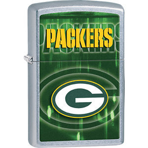 Zippo® NFL® Packers Street Chrome&trade; Lighter