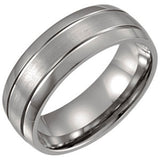 Titanium 8mm Band Size 10