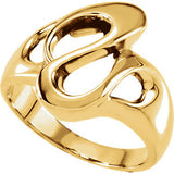 14K Yellow Fashion Ring