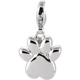 Charming Animals® Paw Print Charm