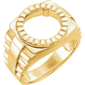 Men's Coin Ring