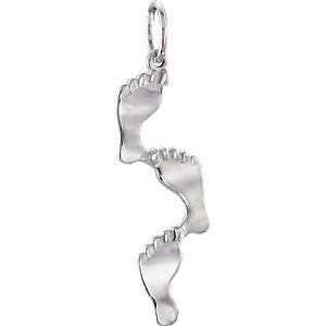 Footprints Pendant