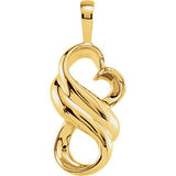 14K Yellow Fashion Pendant