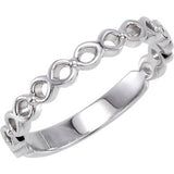 Sterling Silver  Stackable Ring