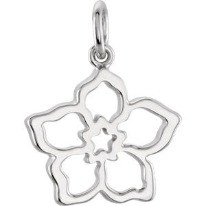 Forget Me Not Charm