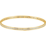 Diamond Stackable Bangle Bracelet