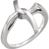 Sterling Silver Cross Ring