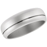 Platinum 6mm Band Size 11