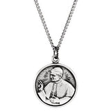 14K Yellow 20.75mm Round Pope John Paul II Medal