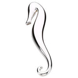 Sterling Silver Sea Horse Brooch - Pendant