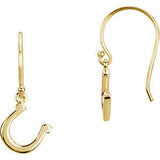 Petite Horseshoe Earrings