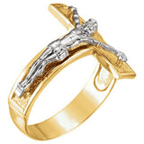 Men's Crucifix Ring