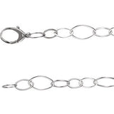 11mm Sterling Silver Link Chain