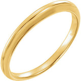 14K Yellow #1 Band