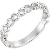 Sterling Silver  Stackable Ring