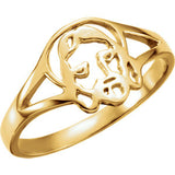 Face of Jesus Ring