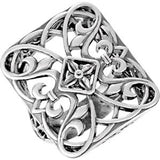 Sterling Silver Filigree Ring