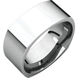 Sterling Silver 4mm Square Comfort Fit Band