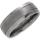 Titanium 8mm Band Size 10