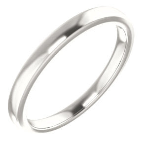 Sterling Silver Band for 4mm Square Ring