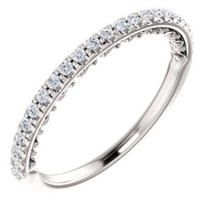 Platinum 1-4 CTW Diamond Anniversary Band