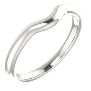 Sterling Silver Band for 4.1mm Round Ring