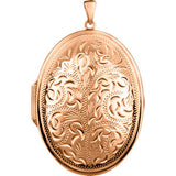 Sterling Silver Oval Locket