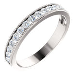 14K White 7/8 CTW Diamond Anniversary Band