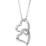 Sisters by Heart Necklace