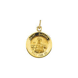 Sterling Silver 18.25 St. Barbara Medal