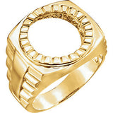 Men's Coin Ring