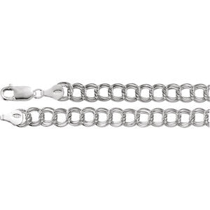 Sterling Silver Charm 7" Bracelet