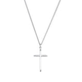 Sterling Silver 25x15mm Cross Pendant without Packaging