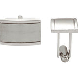 Stainless Steel Coqueture® Rectangular Cuff Links