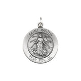 14K Yellow 12mm St. Martha Medal