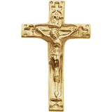 Crucifix Lapel Pin