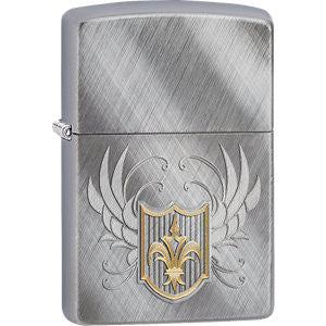 Zippo® Fleur-de-lis Coat of Arms Lighter