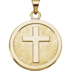 Sterling Silver 23mm Cross Pendant