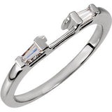 Platinum 1-6 CTW Diamond Band