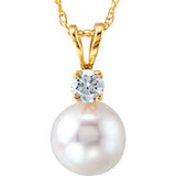 Accented Necklace for Pearl